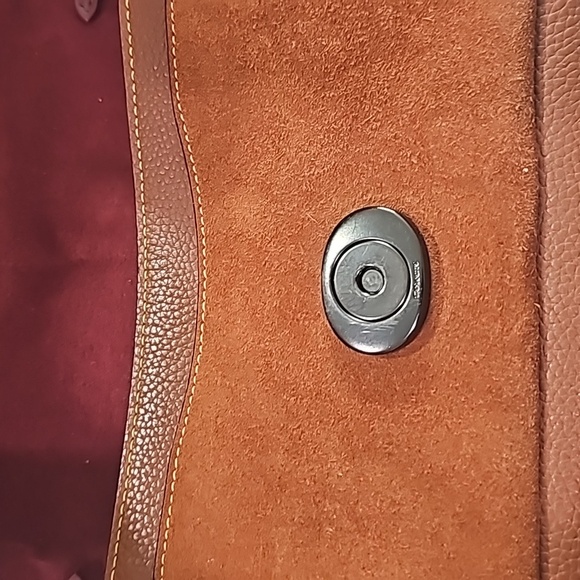 COACH TABBY LEATHER AND SUEDE - Picture 4 of 7